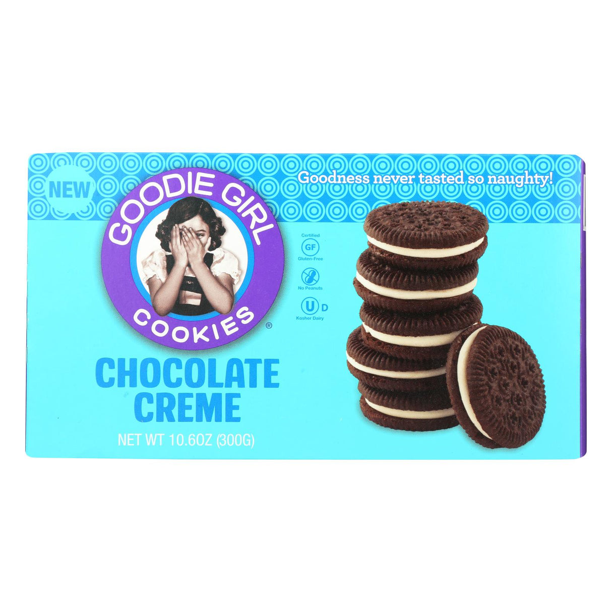 Goodie Girl Chocolate Creme Sandwich Cookies (Pack of 6 - 10.6 Oz.) - Cozy Farm