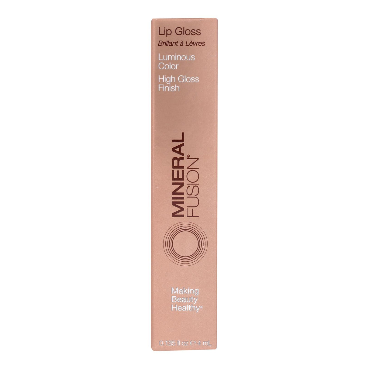 Mineral Fusion Lip Gloss, Clarity, 0.135 oz - Cozy Farm
