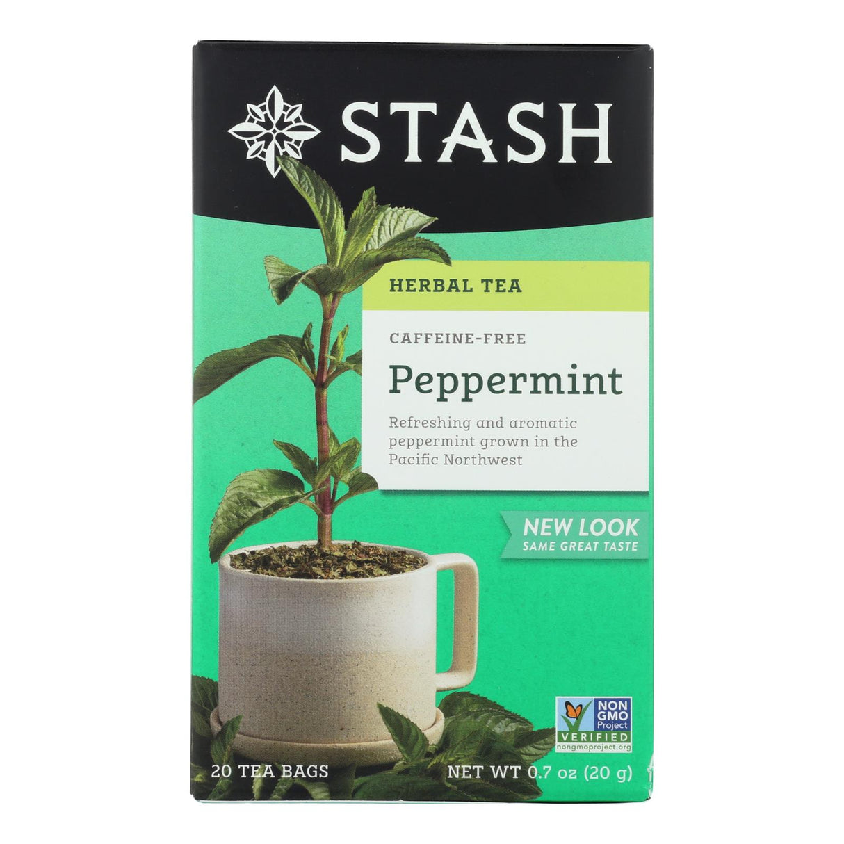 Stash Tea Peppermint Herbal Tea (Pack of 120 Bags) - Cozy Farm