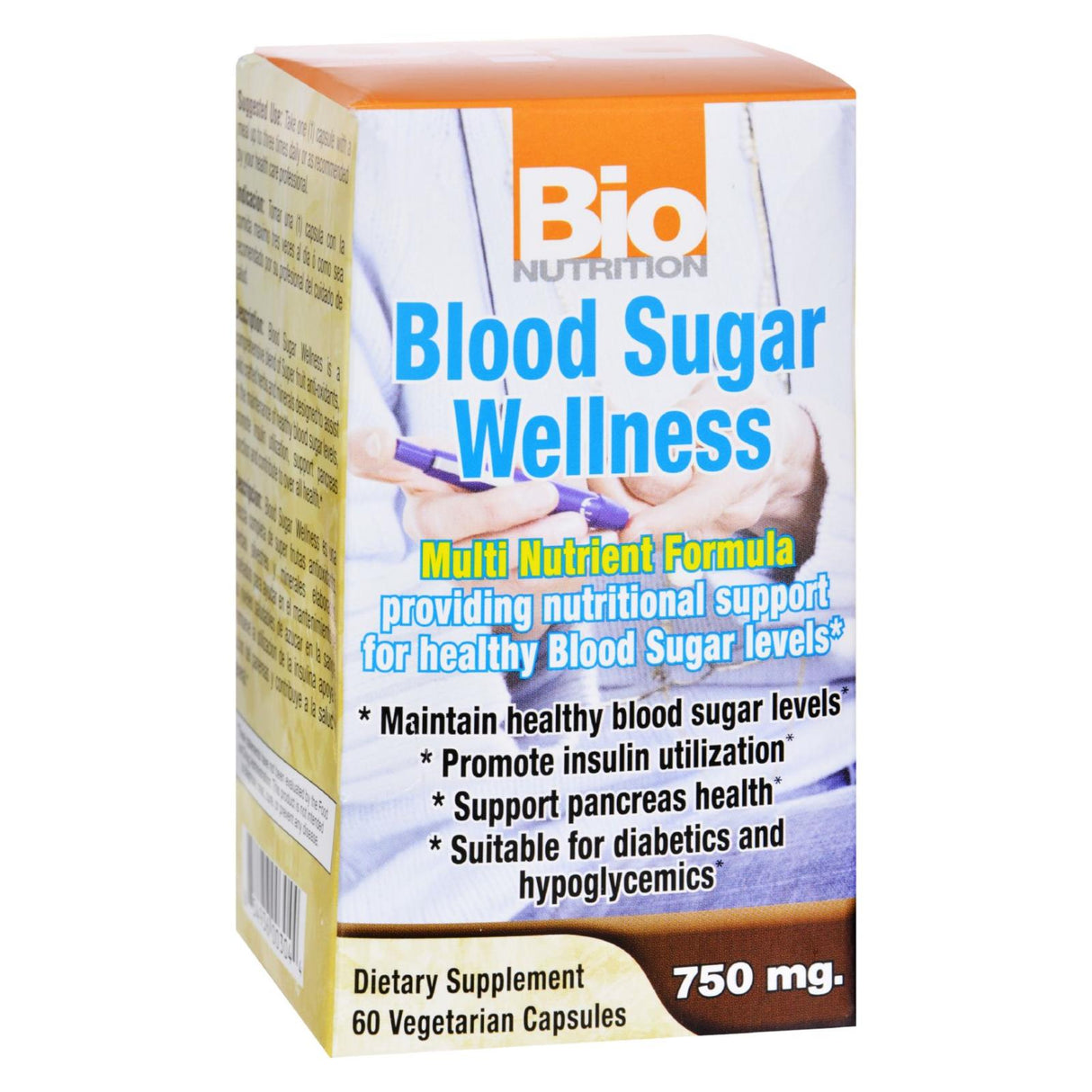 Bio Nutrition Blood Sugar Support | Vegetarian Capsules (60 ct.) - Cozy Farm