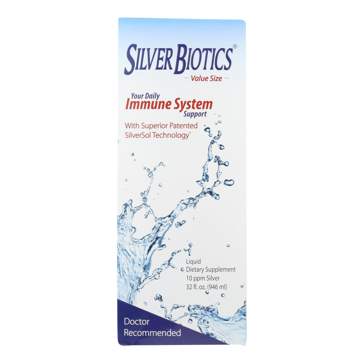 Silver Biotics Daily Immune Support Extract (32 Fl Oz) - Cozy Farm