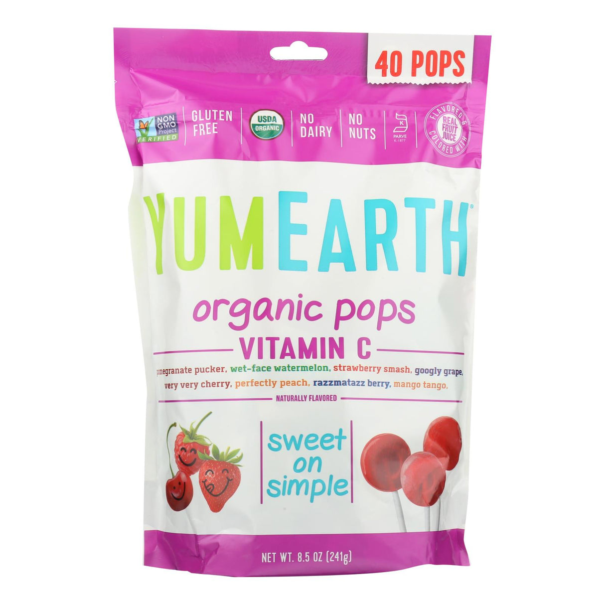 Yumearth Organic Fruit Pops Variety Kids Pack (Pack of 12 - 8.5 Oz.) - Cozy Farm