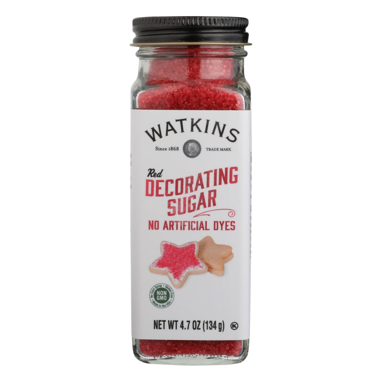 Watkins Red Decorating Sugar (3 - 4.7 Oz. Packs) - Cozy Farm