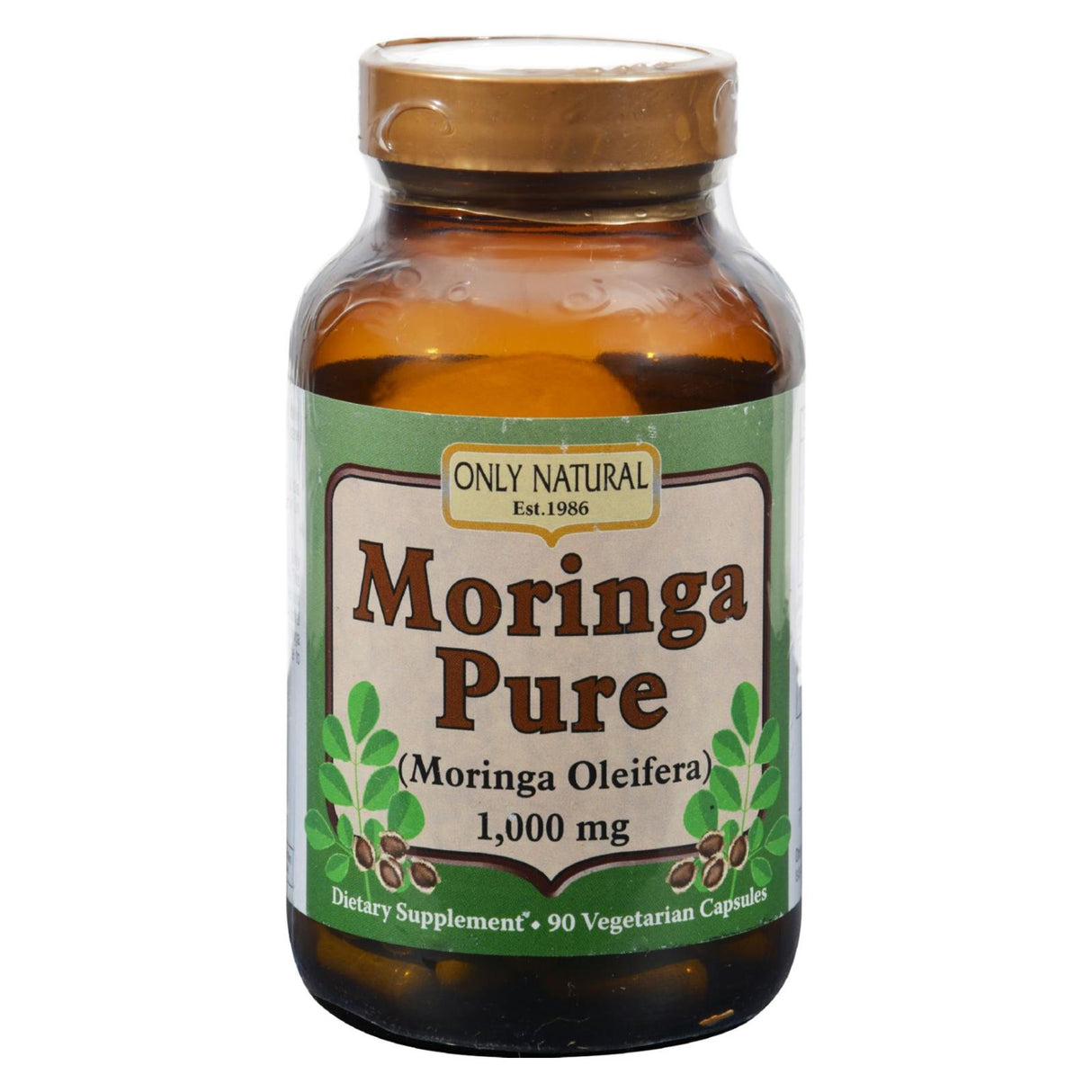 Only Natural Moringa Pure Capsules (90 Capsules) - Cozy Farm