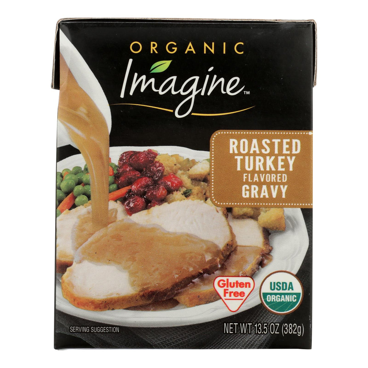 Imagine Foods Organic Roasted Turkey Gravy Pack of 12, 13.5 Oz - Cozy Farm