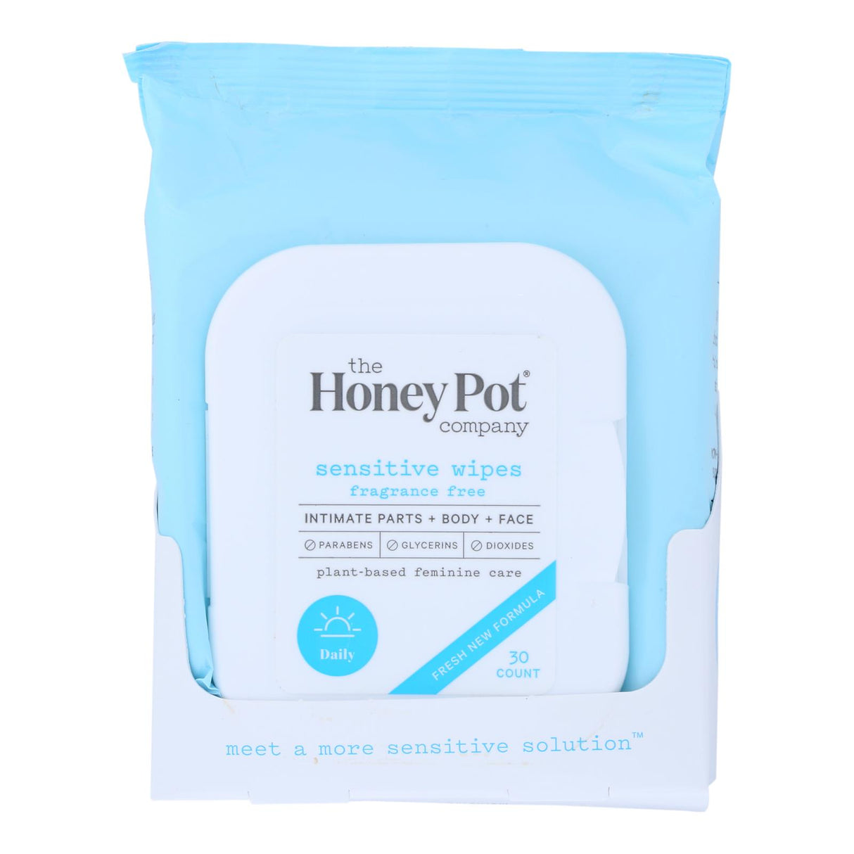 Honey Pot Gentle & Sensitive Wipes (Pack of 30) - Cozy Farm