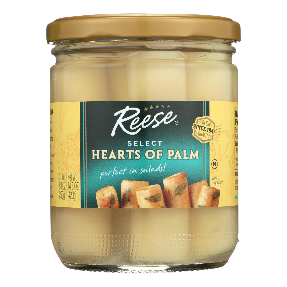 Reese Hearts of Palm, Pack of 12 - Cozy Farm