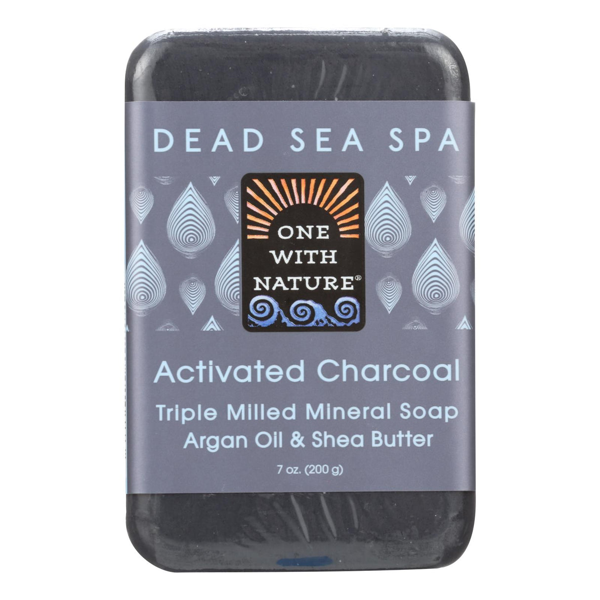 One With Nature Activated Charcoal Bar Soap for Clean, Fresh, & Healthy Skin (7 Oz.) - Cozy Farm