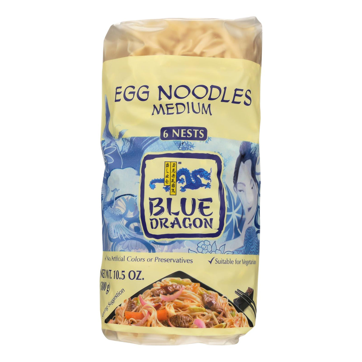 Blue Dragon Egg Noodle Nets 4-Pack, 10.5 Ounces - Cozy Farm