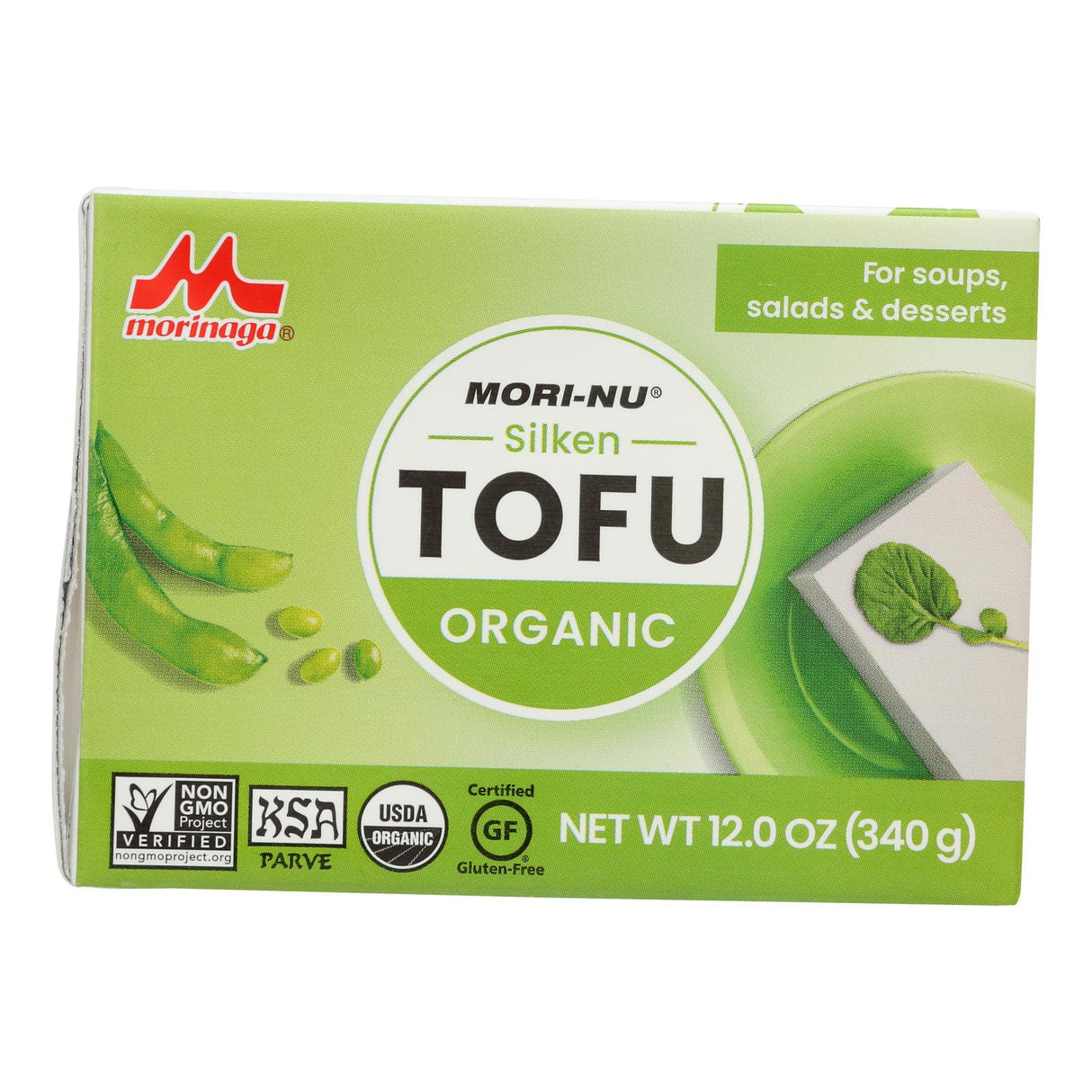 Mori-nu Silken Soft Tofu, 12-Ounce Pack (Pack of 12) - Cozy Farm