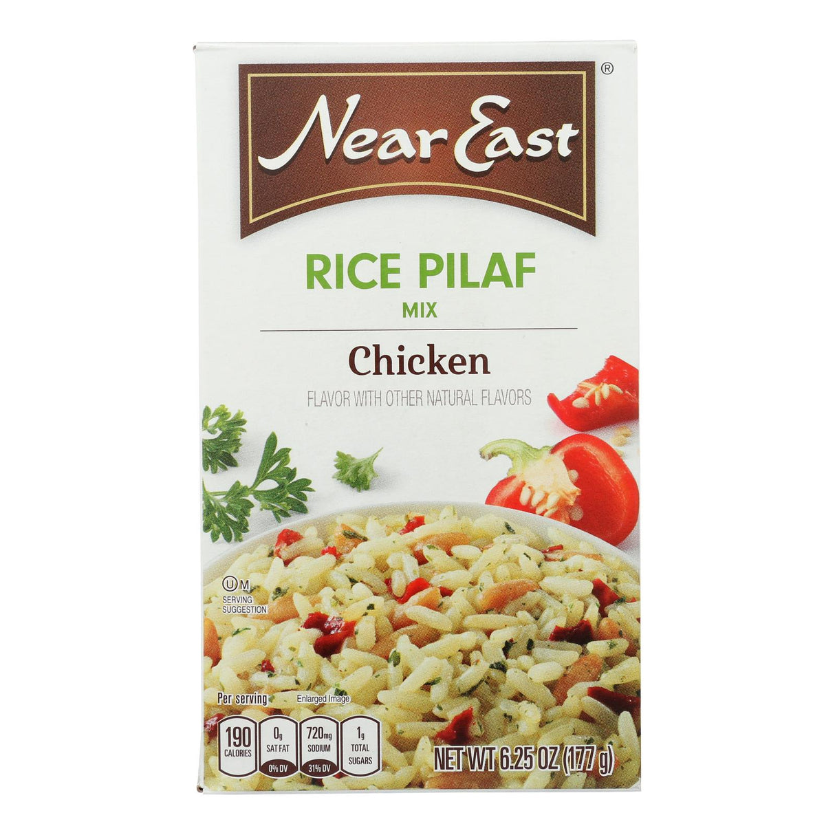 Near East Chicken Rice Pilaf Mix - 12 - 6.25 Oz. Pouches - Cozy Farm