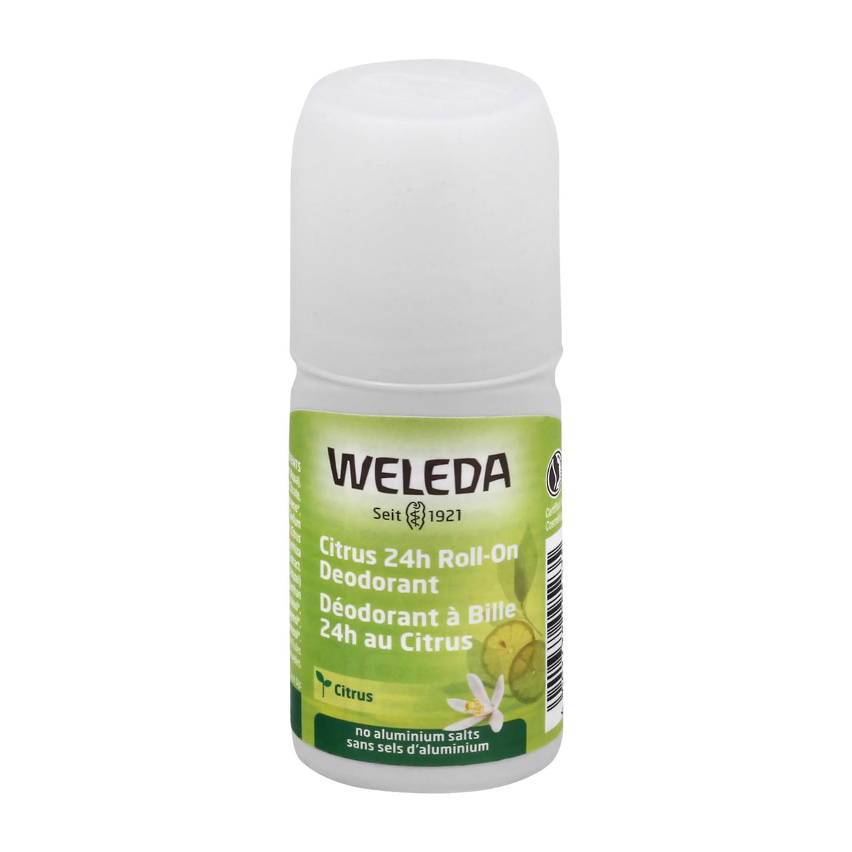 Weleda Natural Deodorant Roll-On with Citrus & Lemongrass Extract (1.7 Fl Oz) - Cozy Farm