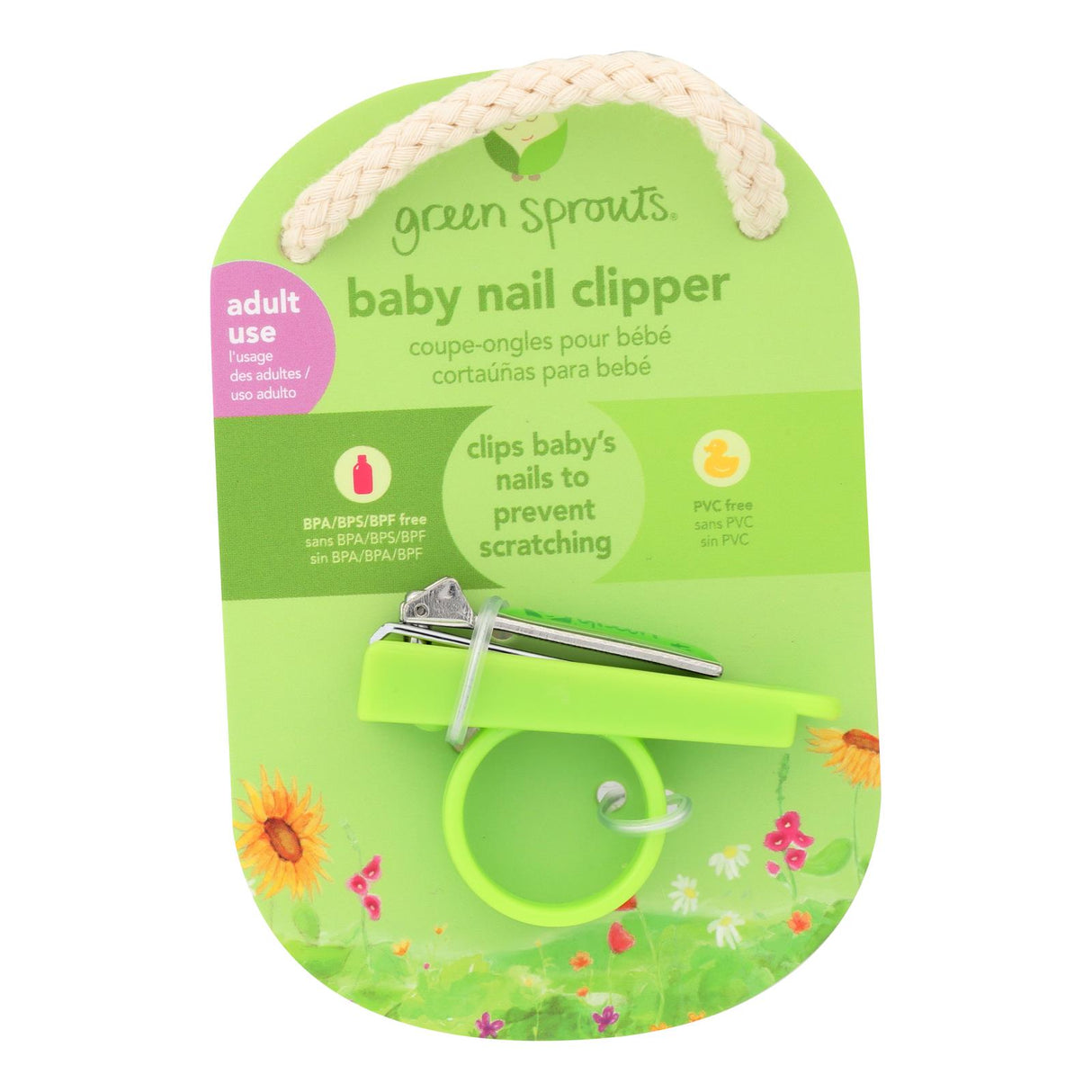 Green Sprouts Baby Nail Clippers - Cozy Farm