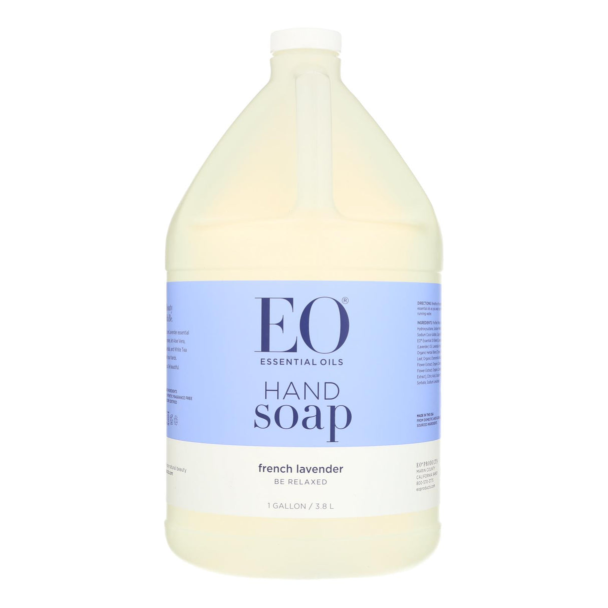 Eo Liquid Hand Soap, French Lavender (1 Gallon) - Cozy Farm