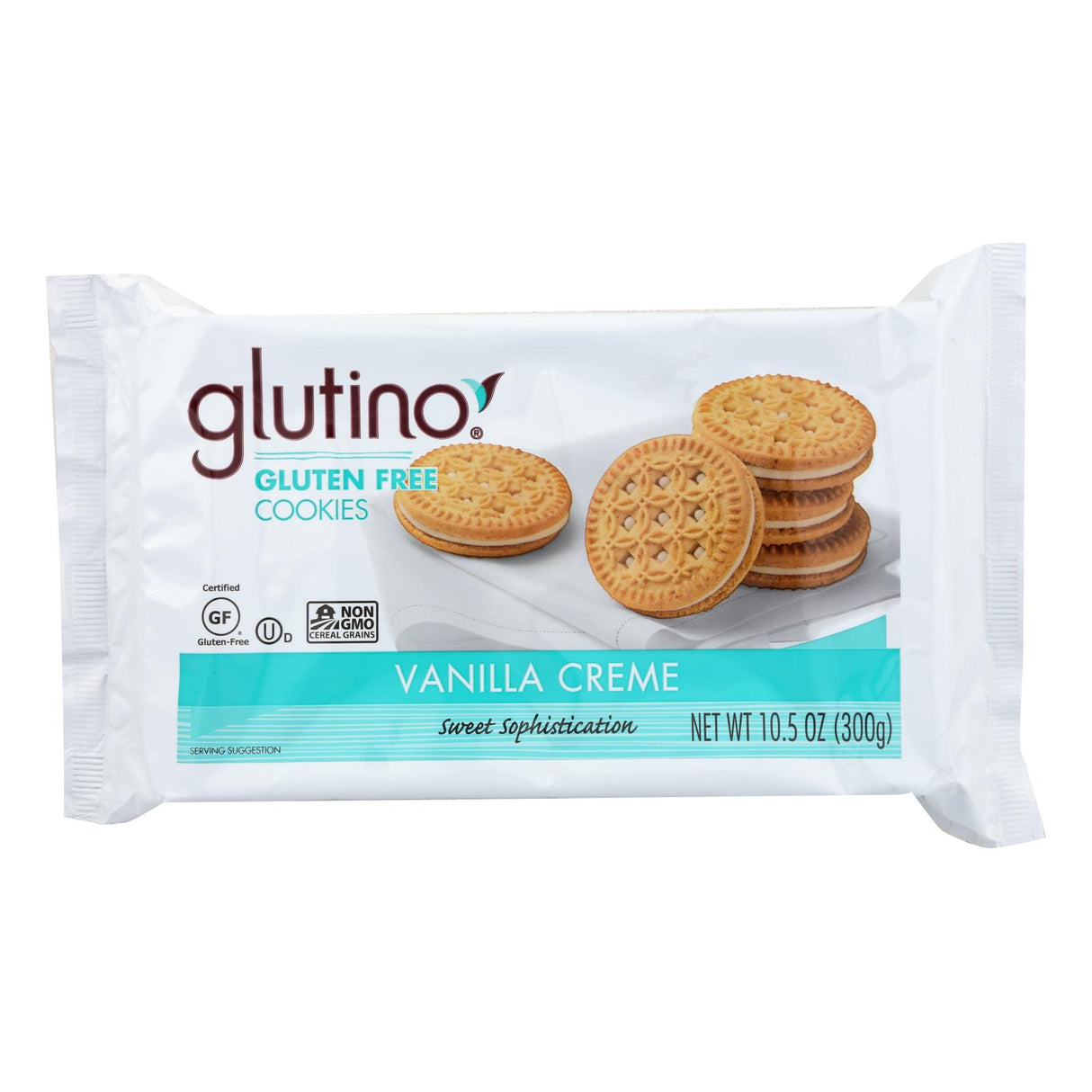 Gluten-Free Delight: Glutino Vanilla Creme Cookies (Pack of 12) - Cozy Farm