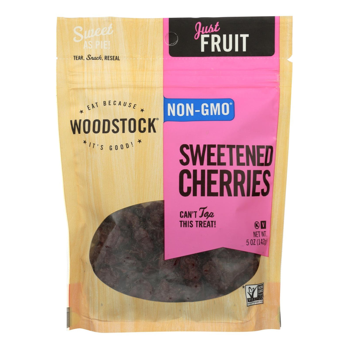 Woodstock Sweetened Cherries, 5 oz (Pack of 8) - Cozy Farm