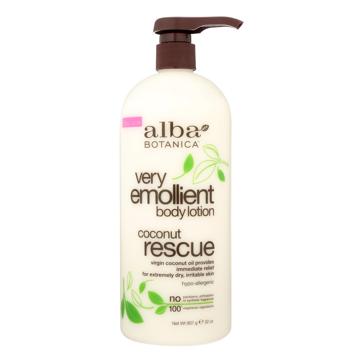 Alba Botanica Very Emollient Coconut Rescue Body Lotion - 32 Oz - Cozy Farm