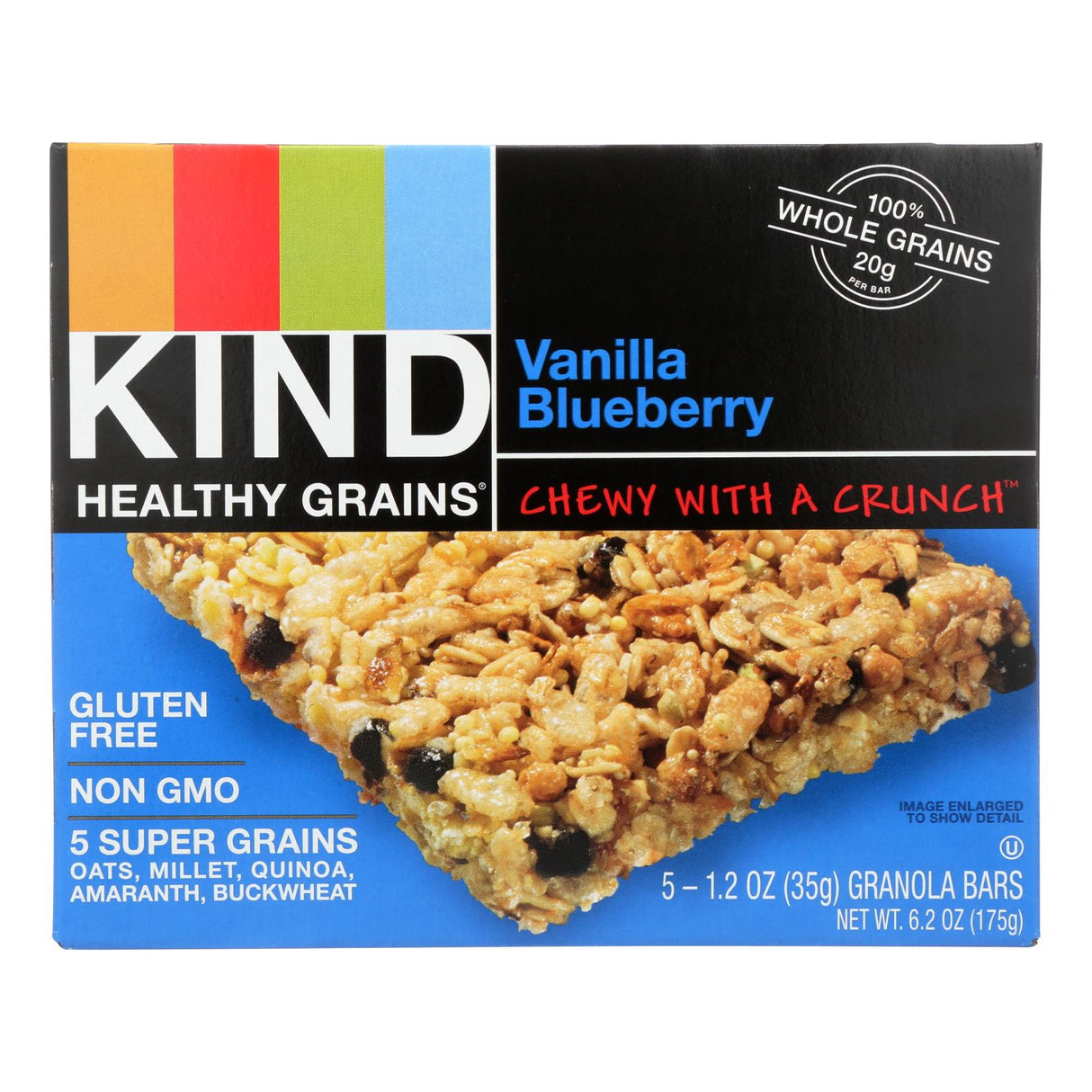 Kind Bar Granola Bar Healthy Grains Vanilla Blueberry 1.2 Oz - Cozy Farm