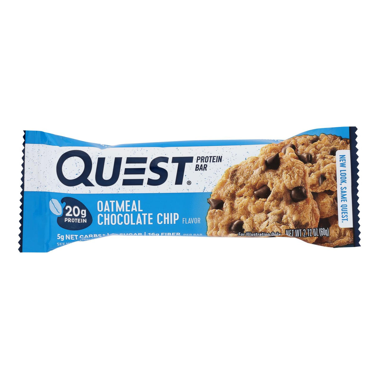 Quest Bar Oatmeal Chocolate Chips (Pack of 12) - 2.12 Oz. - Cozy Farm
