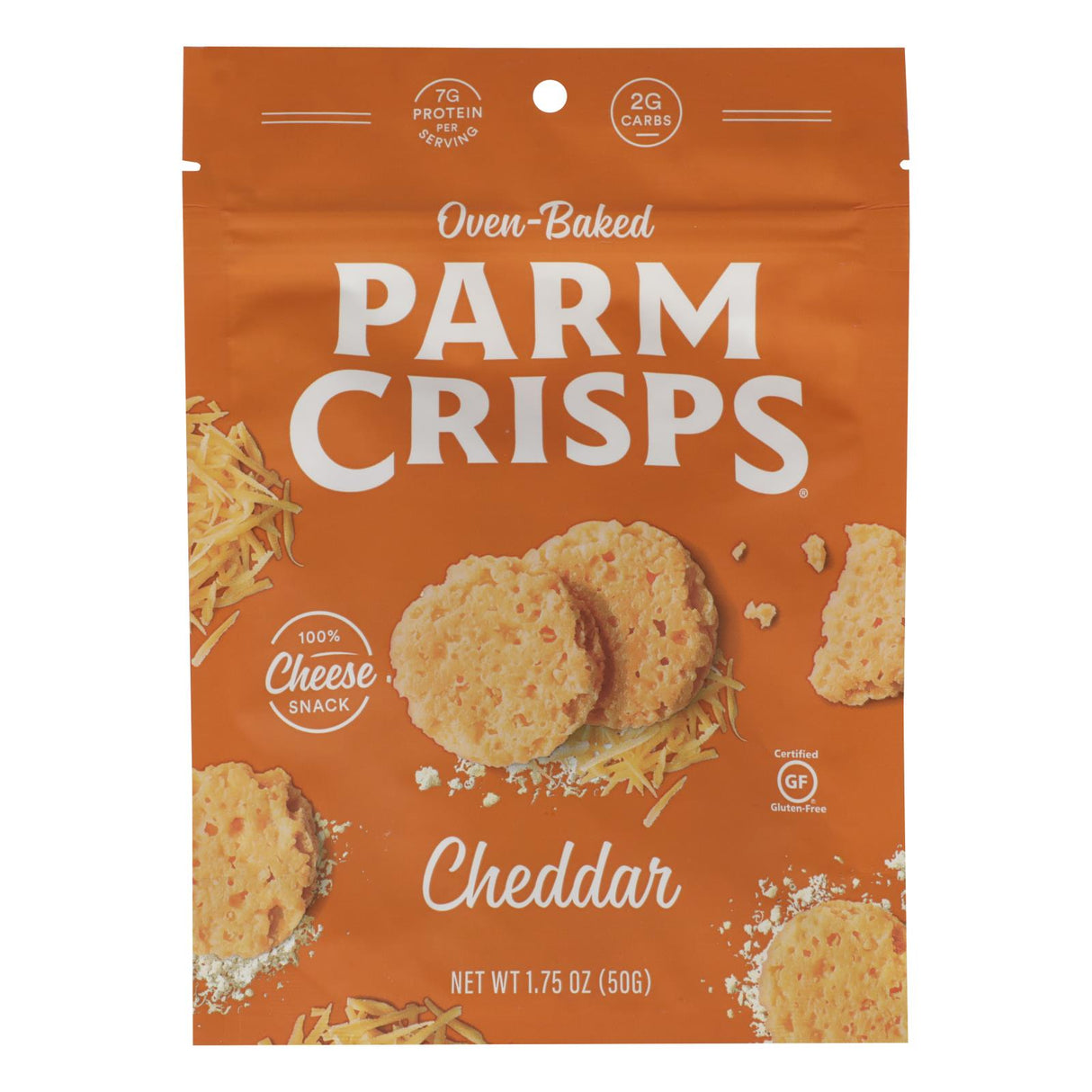 ParmCrisps Cheddar Cheese Crisps - 1.75 Oz. (Pack of 12) - Cozy Farm