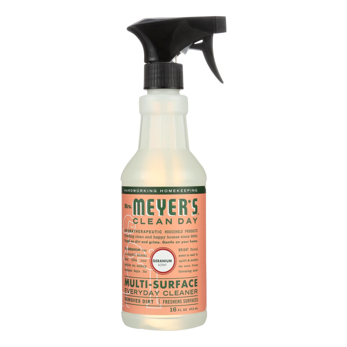 Mrs. Meyer's Clean Day Multi-Surface Everyday Cleaner, Pack of 6 | 16 Fl Oz Each - Cozy Farm