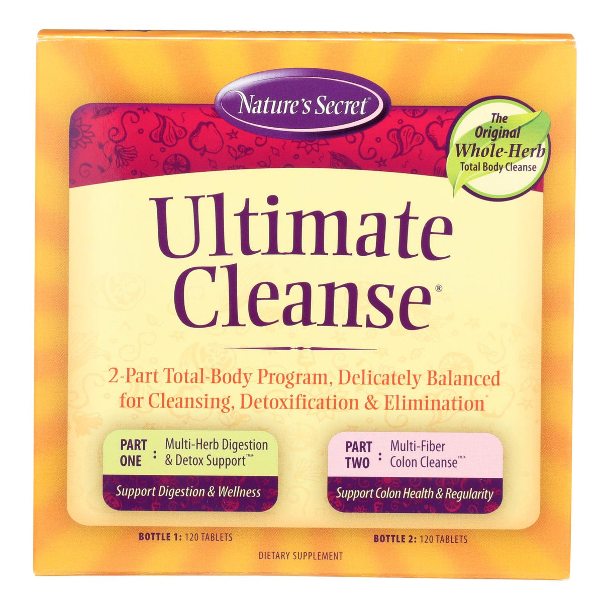 Nature's Secret Ultimate Cleanse 120 Tablets - Cozy Farm