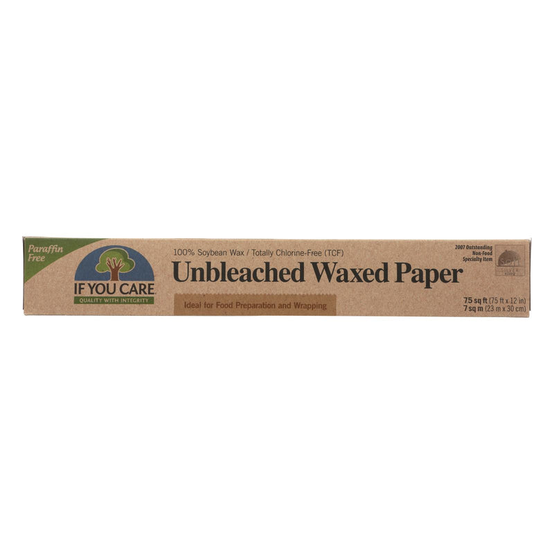 You Care Waxed Paper - Pack of 12 (75 Sq. Ft.) - Natural Unbleached - Cozy Farm 
