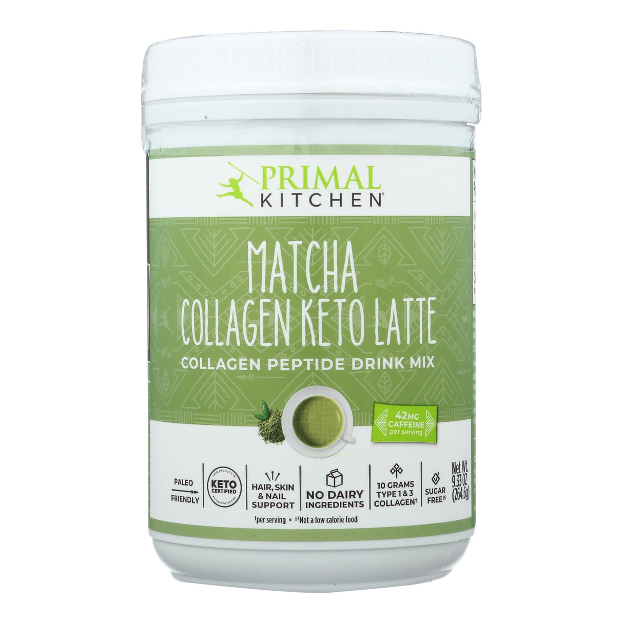 Primal Kitchen Keto Matcha Collagen Latte (9.33 Oz.) - Cozy Farm