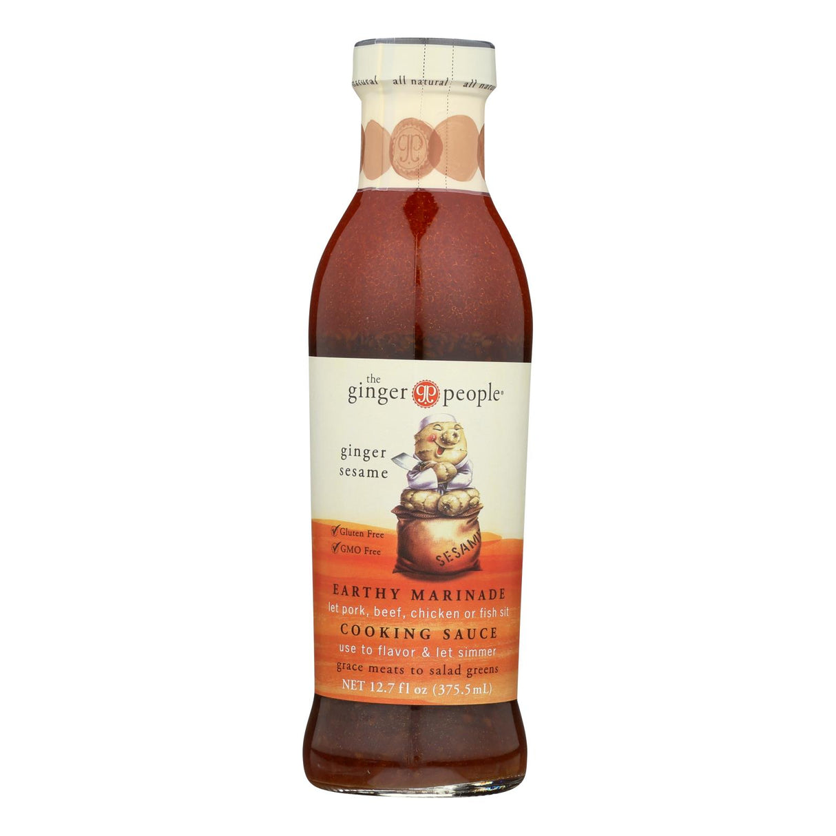 The Ginger People Sesame Sauce - (Pack of 12) - 12.7 Fl. Oz. - Cozy Farm