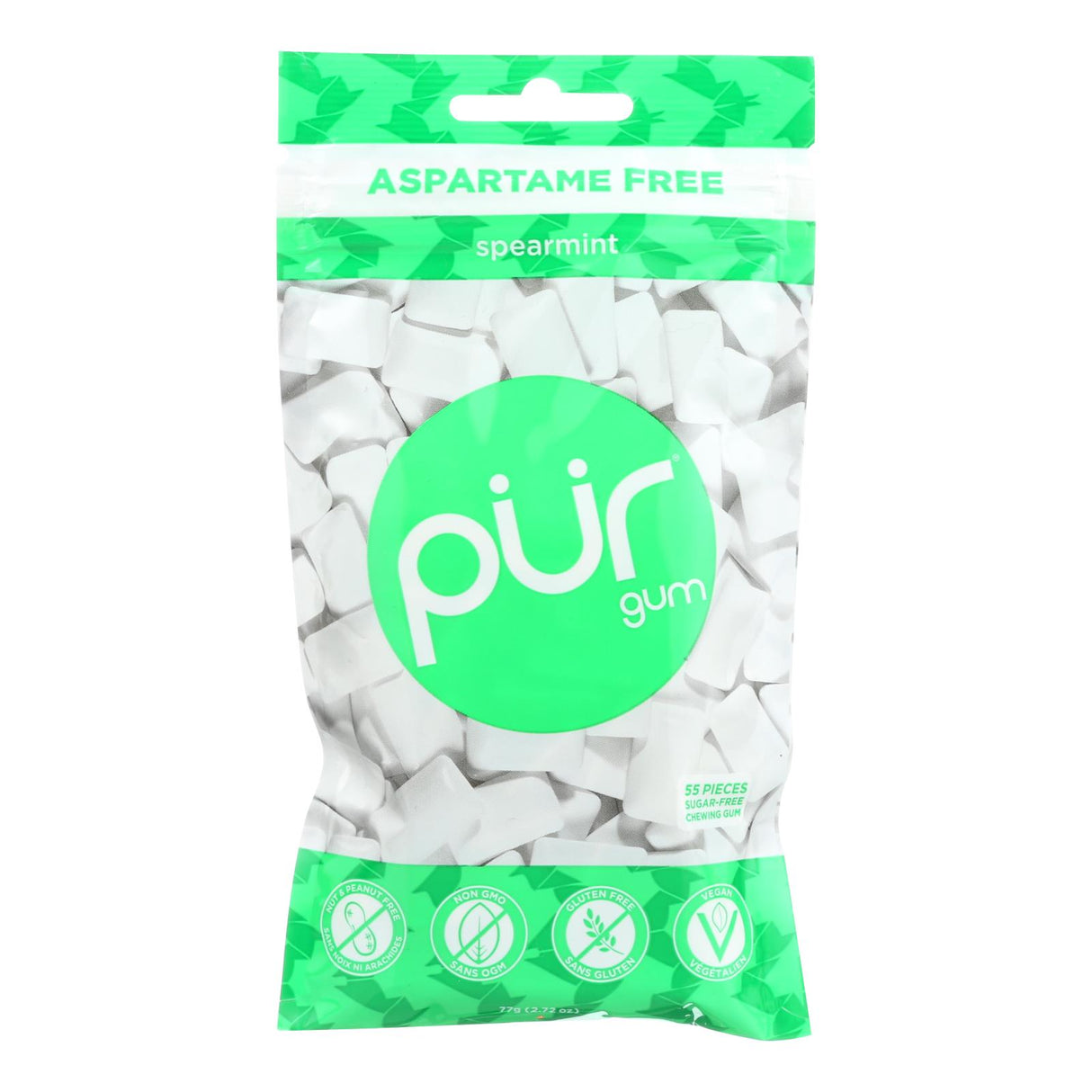 Pur Spearmint Gum, 2.72 Oz. (12-Pack) - Cozy Farm