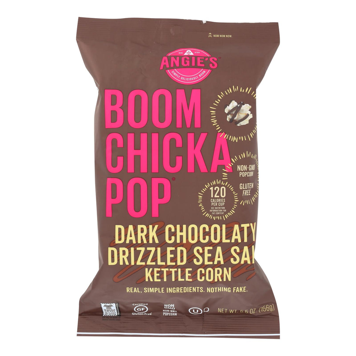 Angie’s Kettle Corn Dark Chocolaty Drizzled Sea Salt, 12-Pack - Cozy Farm