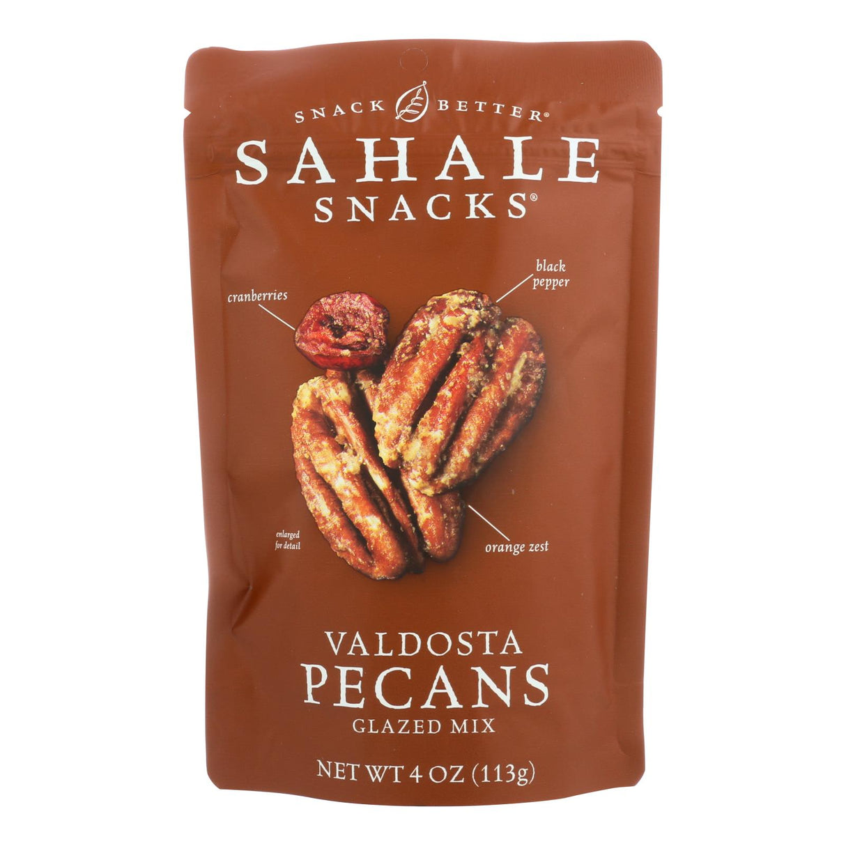 Sahale Snacks Valdosta Pecan Glazed Mix, 4 Ounce (Pack of 6) - Cozy Farm