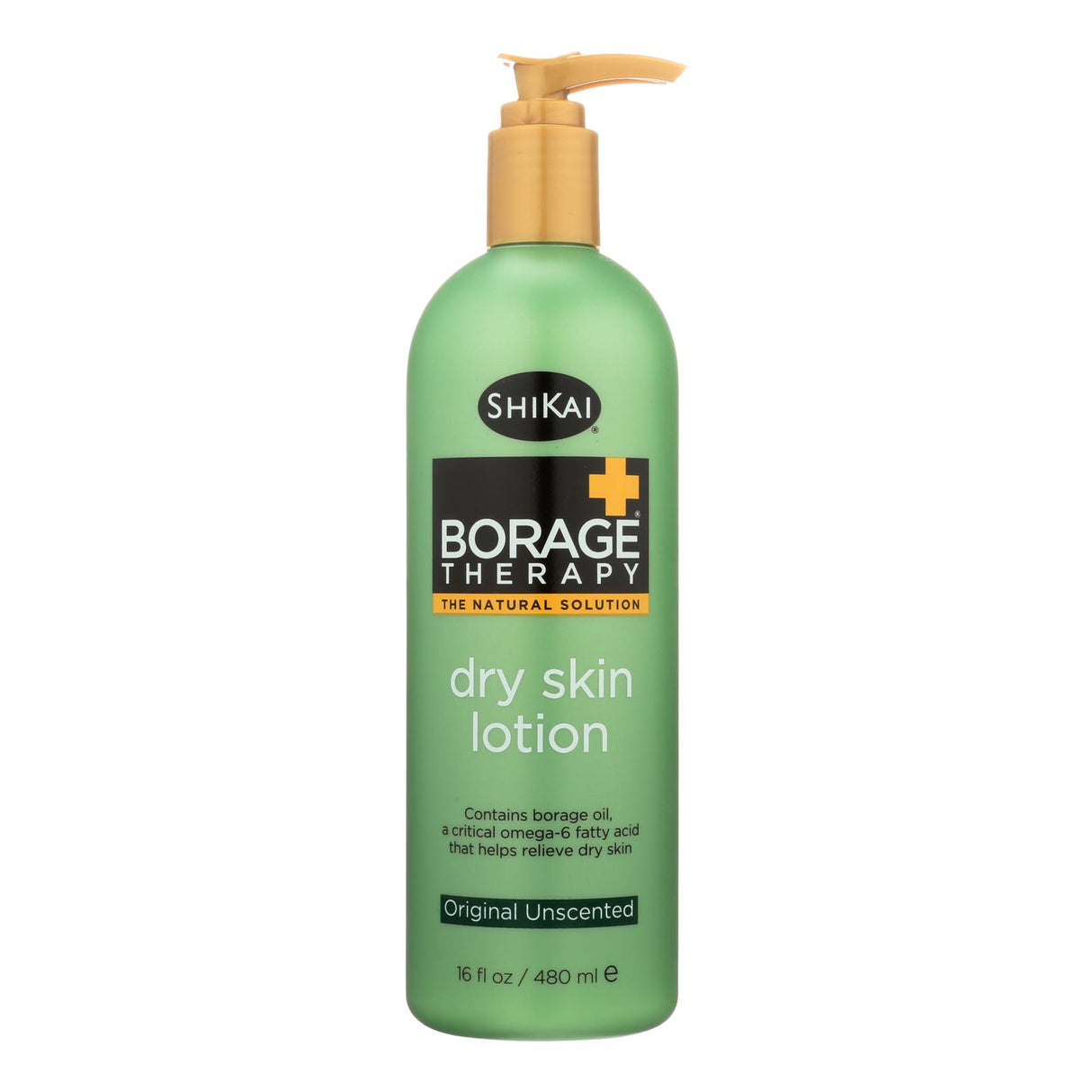 Shikai Borage Therapy Unscented Dry Skin Lotion | 16 Fl Oz - Cozy Farm