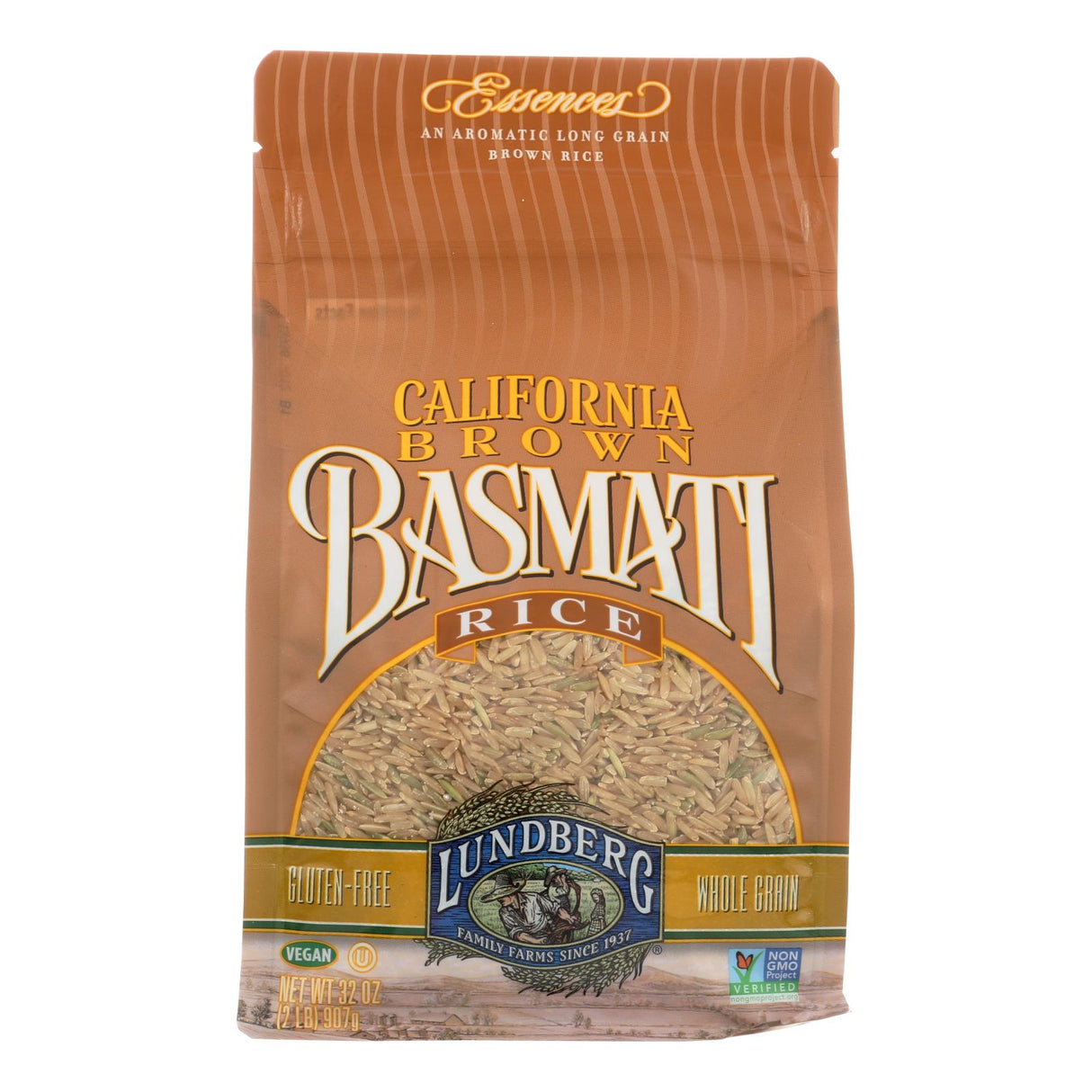 Lundberg Organic Brown Basmati Rice, 12 Lb. - Cozy Farm