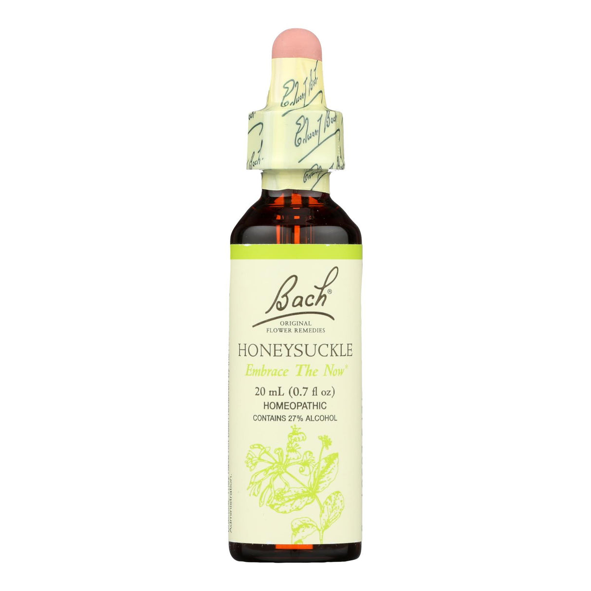 Bach Honeysuckle Flower Remedy Essence - 0.7 Fl Oz - Cozy Farm
