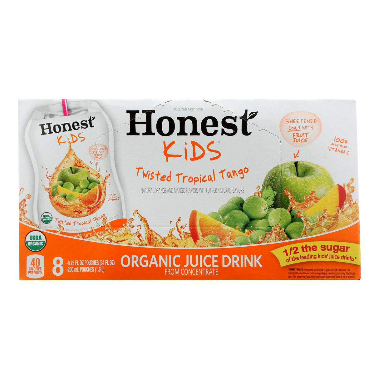 Honest Kids Twist Tropical Tango (4-Pack 6.75 Fl Oz) - Cozy Farm