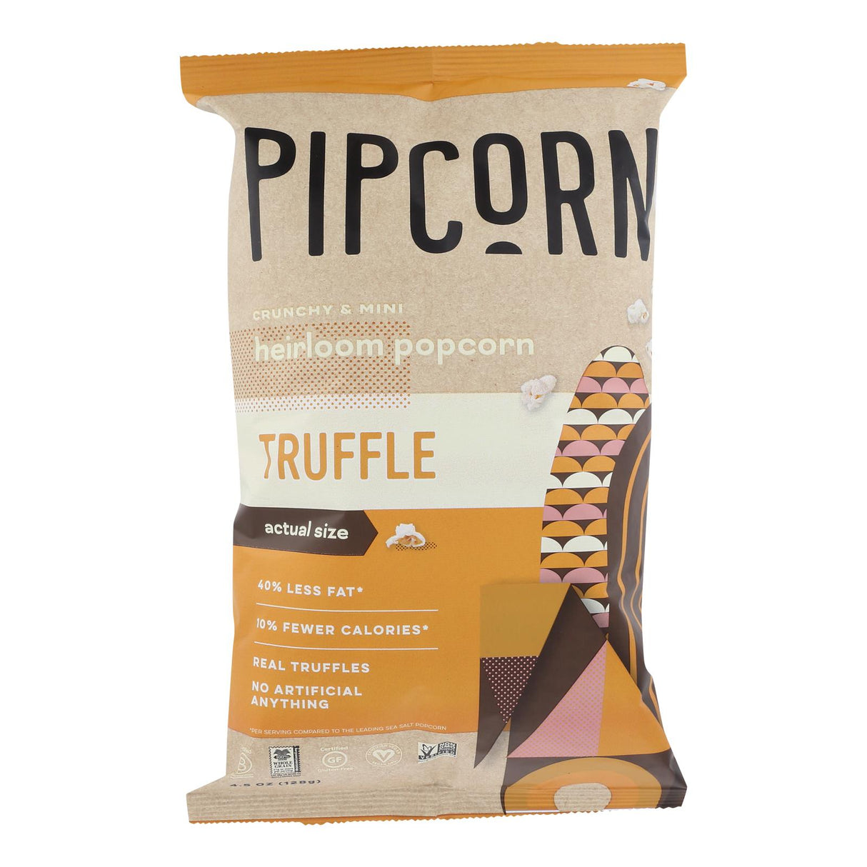 Pipcorn Mini Popcorn Truffle Bites, 4 Oz (Pack of 12) - Cozy Farm