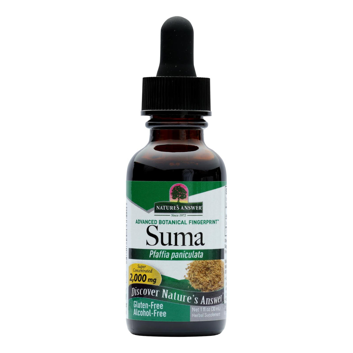 Nature's Answer Suma Liquid Extract, Alcohol-Free, 1 Oz. - Cozy Farm