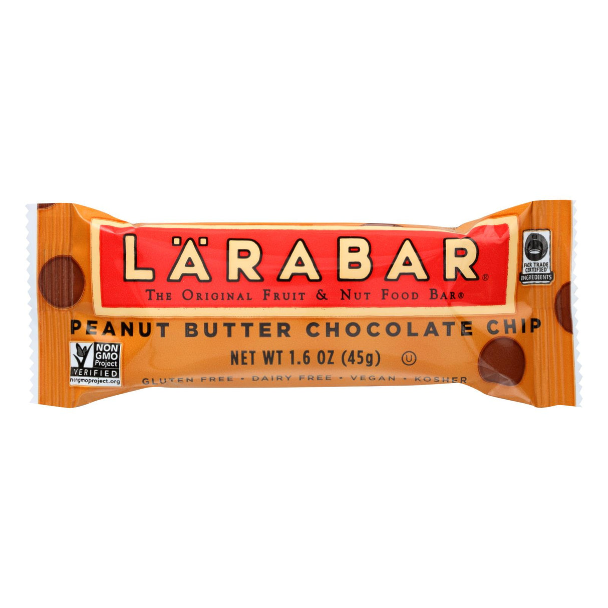 Larabar Peanut Butter Chocolate Chip (Pack of 16) - 1.6 Oz. - Cozy Farm