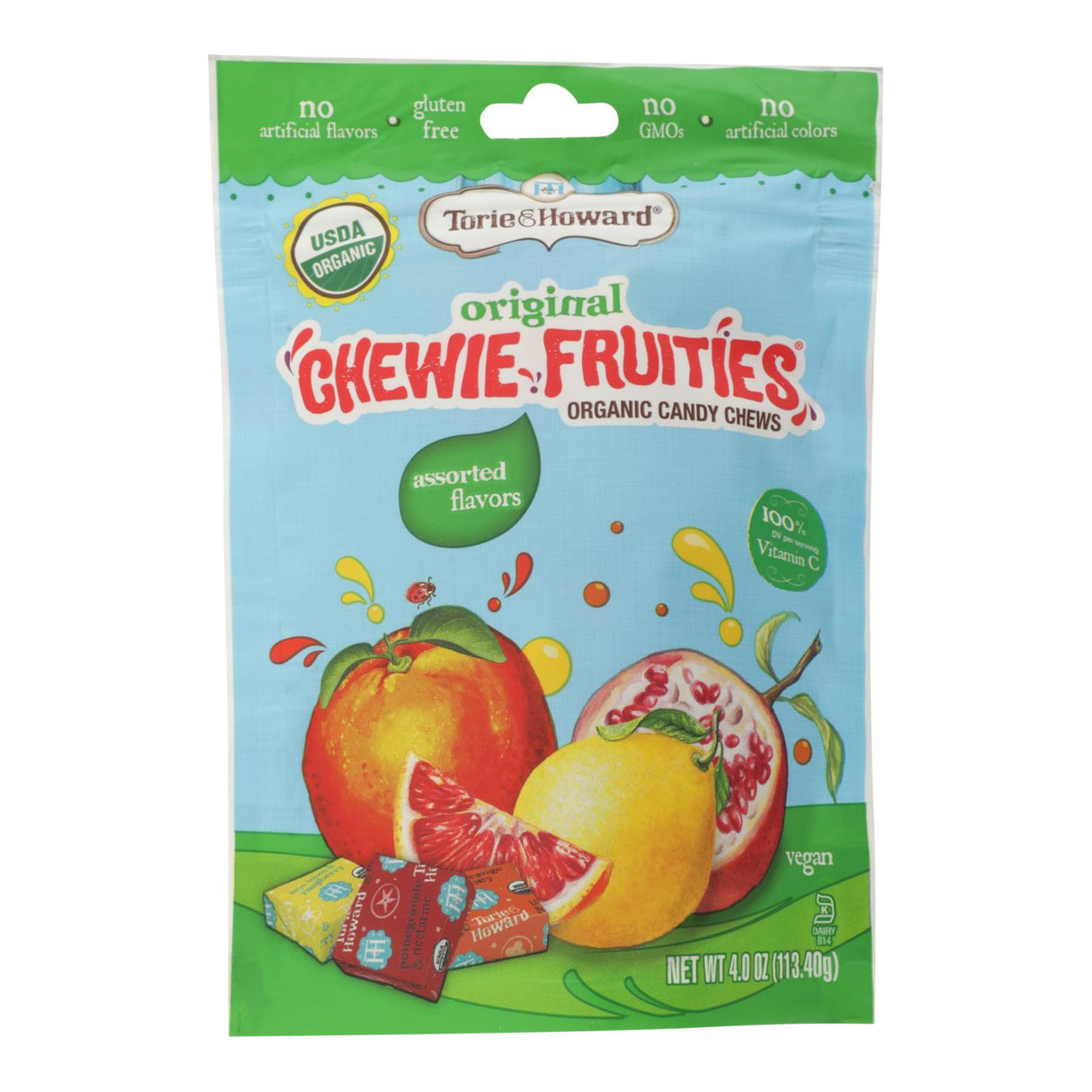 Torie and Howard Chewie Fruities (Pack of 6) - Assorted - 4 Oz. - Cozy Farm