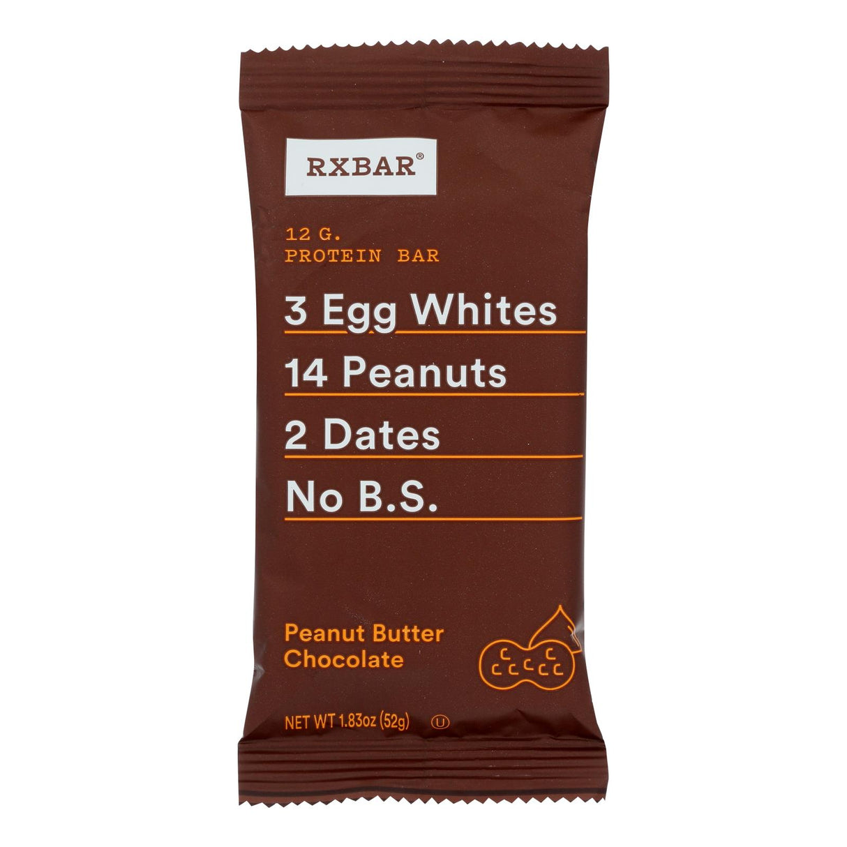 Rxbar - Protein Bar - Chocolate Peanut Butter - Case Of 12 - 1.83 Oz. - Cozy Farm