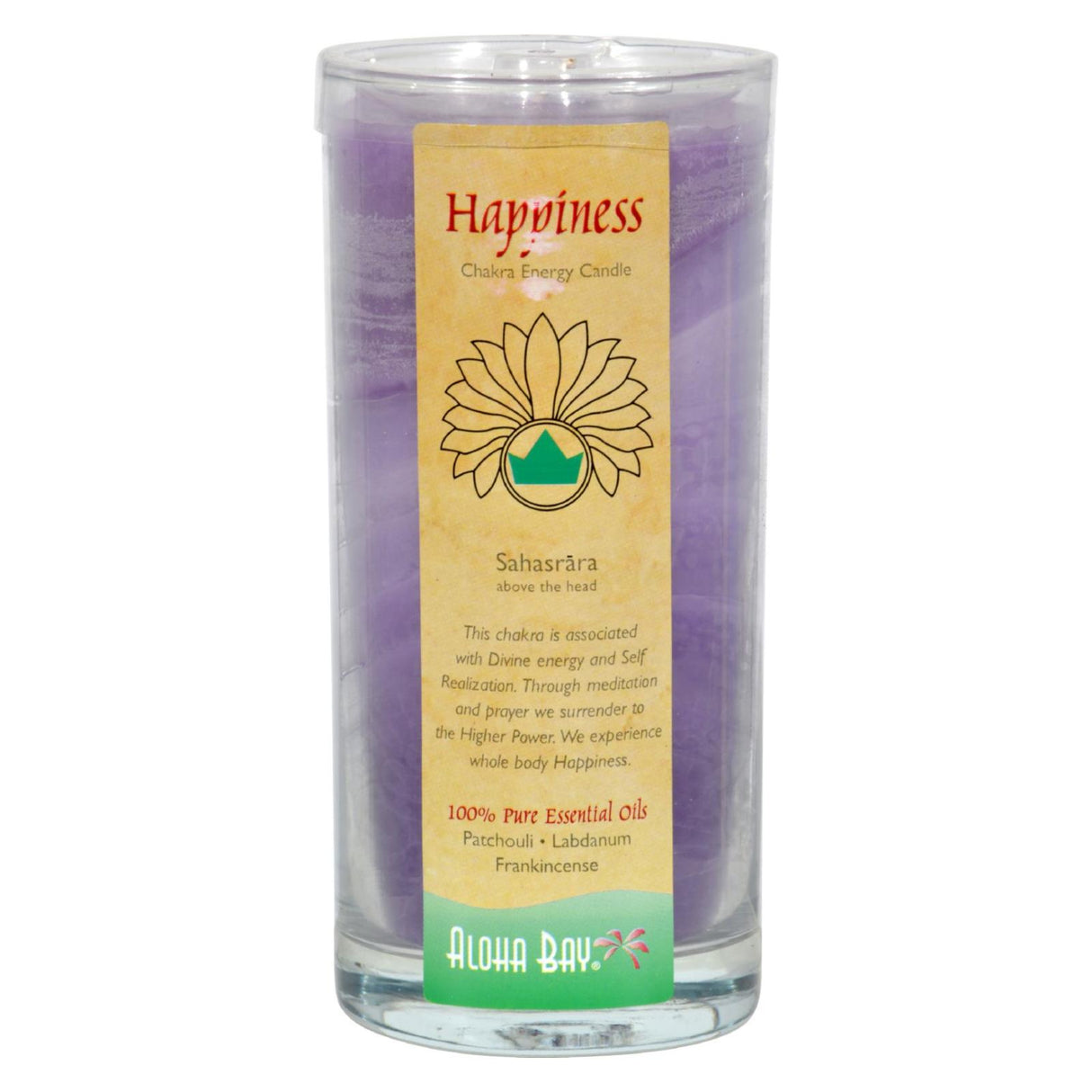 Aloha Bay Happiness Chakra Jar Candle - 11 Oz - Cozy Farm