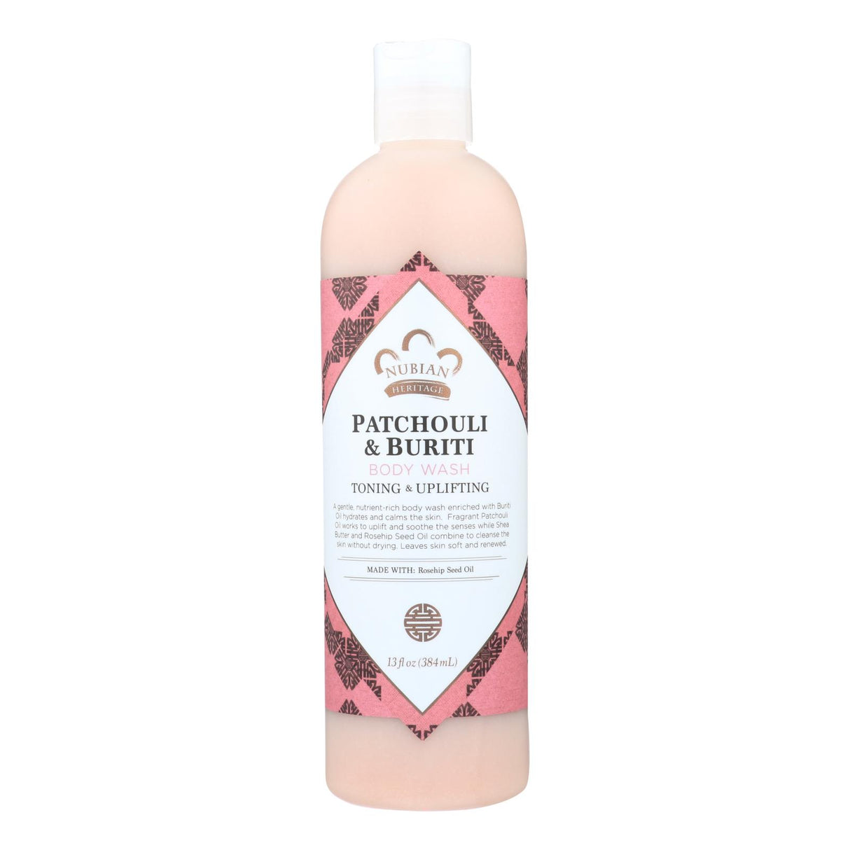Nubian Heritage Patchouli and Buriti Body Wash (13 Oz.) - Cozy Farm