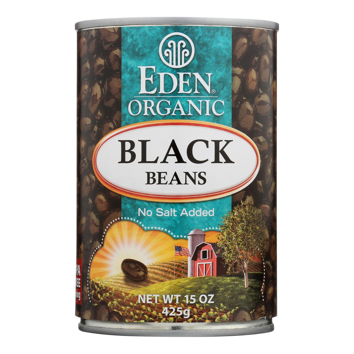 Eden Foods Organic Black Beans - 12 Pack, 15 Oz. - Cozy Farm