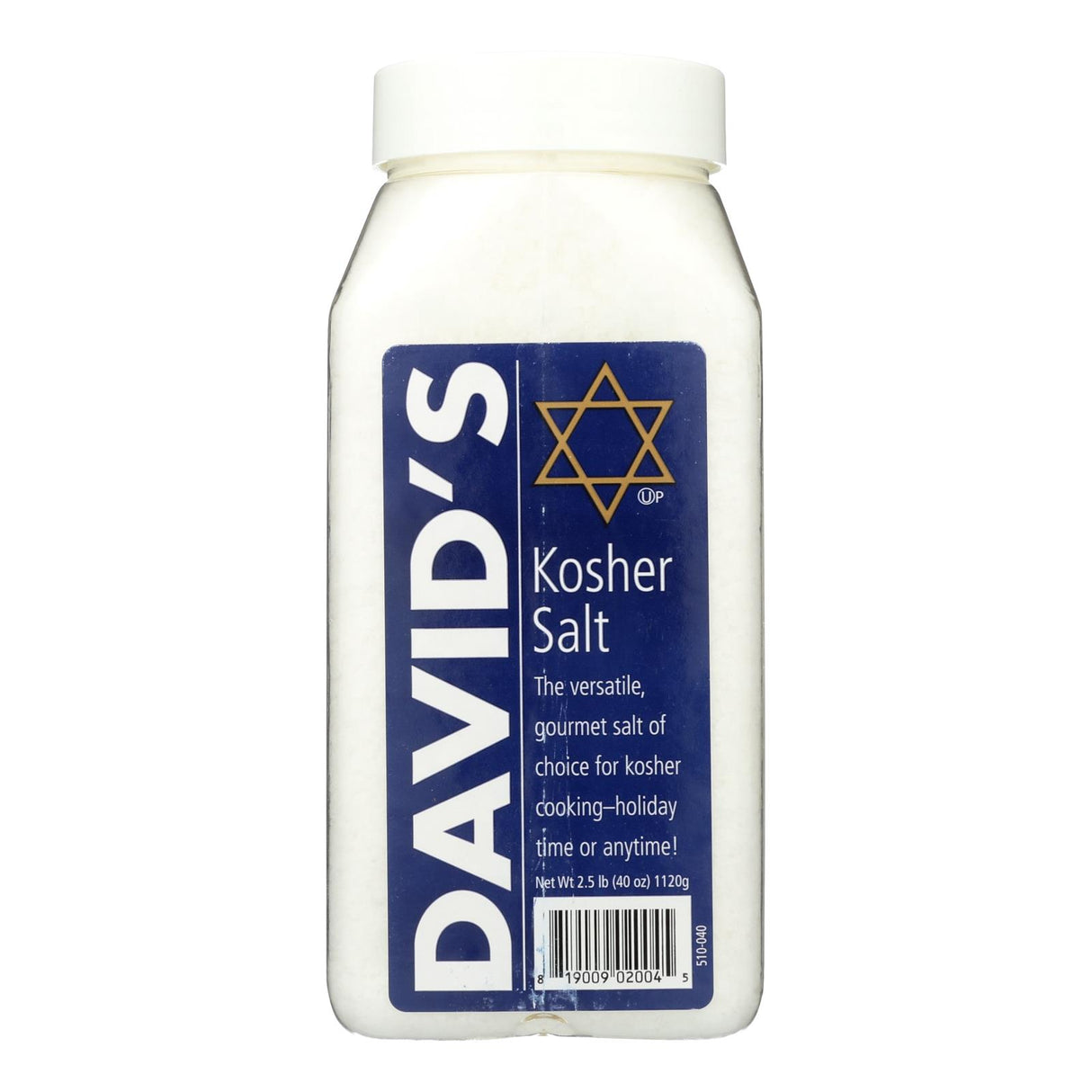 David's Kosher Salt (6 x 40 Oz.) - Coarse and Pure for Seasoning - Cozy Farm
