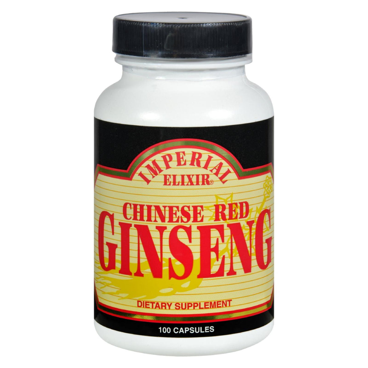 Imperial Elixir Chinese Red Ginseng, 100 Capsules - Cozy Farm