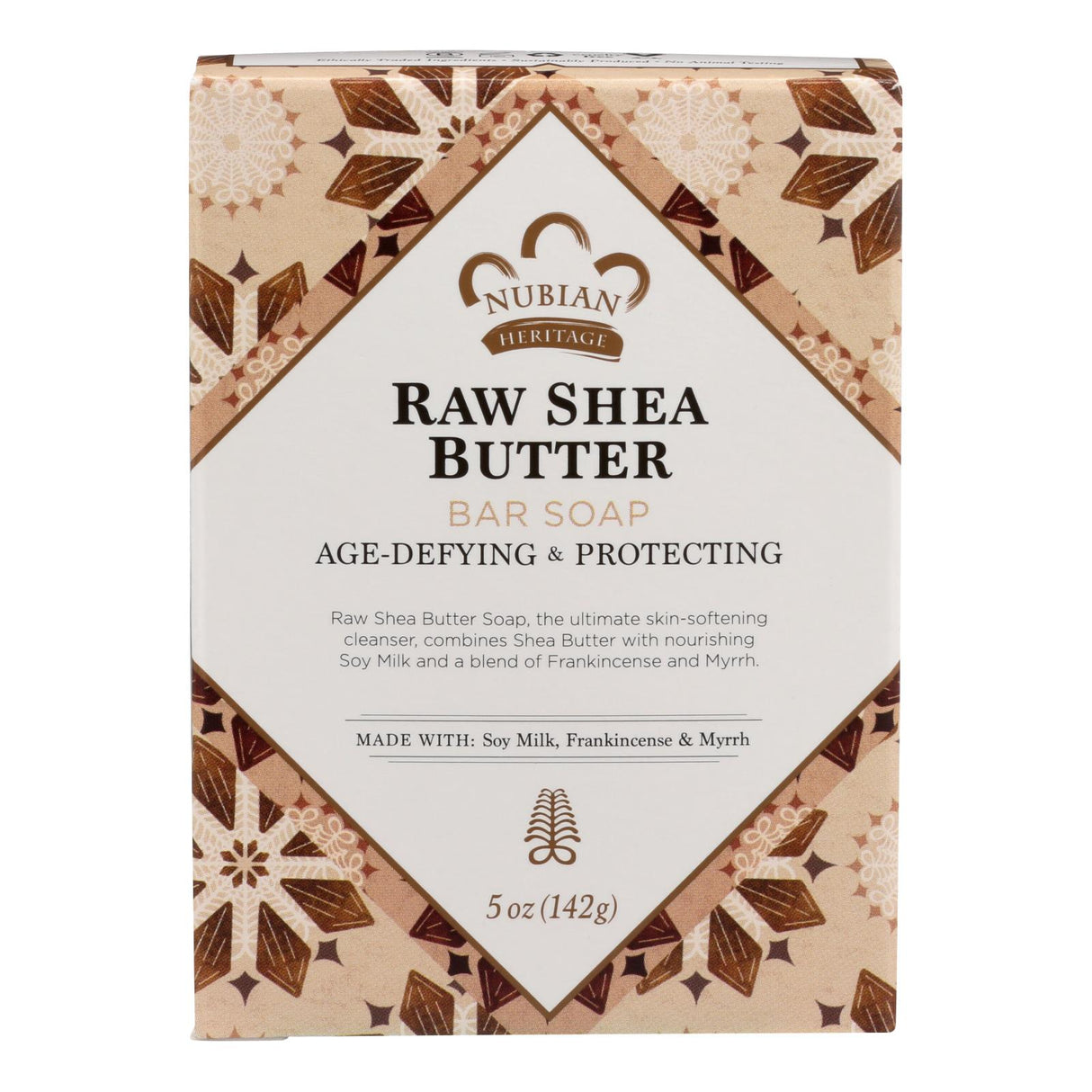 Nubian Heritage Raw Shea Butter Bar Soap (5 Oz.) - Cozy Farm