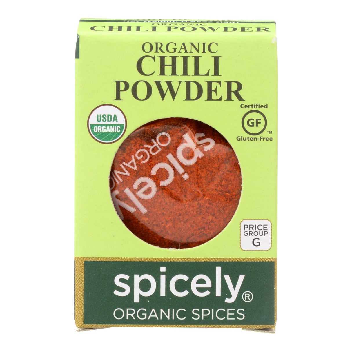 Spicely Organics Organic Chili Powder, 0.45 Oz, (Pack of 6) - Cozy Farm