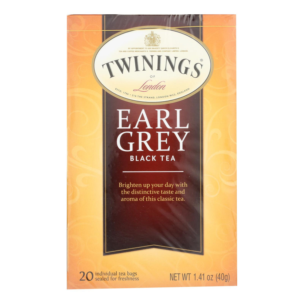 Twinings Earl Grey Black Tea 20-Bag Pack - Cozy Farm