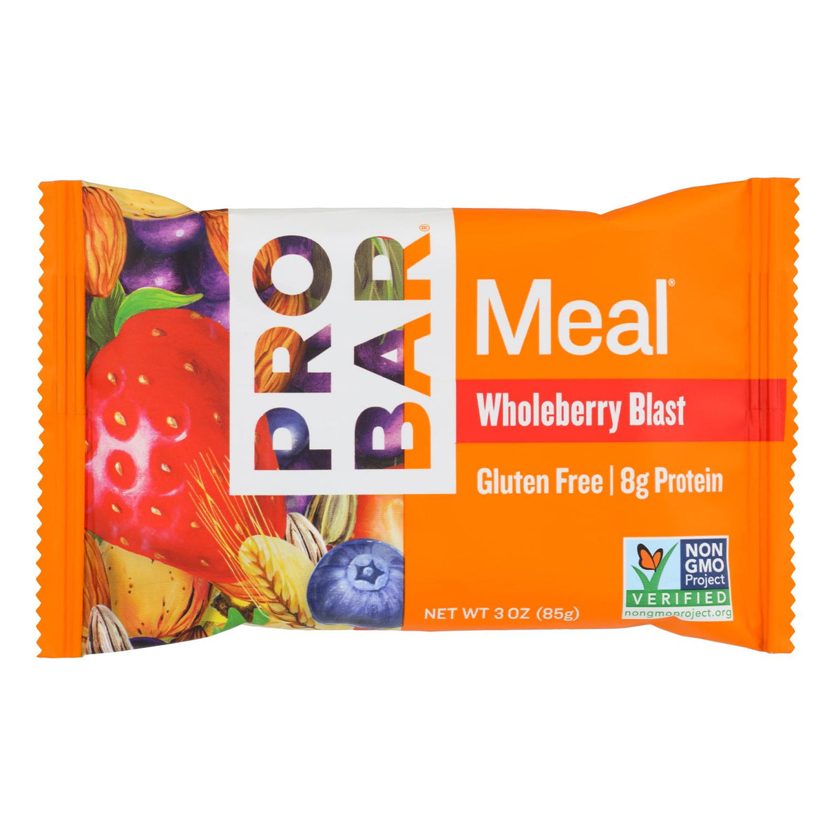 Pro Bar Organic Whole Berry Blast Protein Bar 3 Oz. (Pack of 12) - Cozy Farm